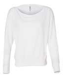 Women’s Flowy Off Shoulder Long Sleeve Tee