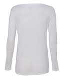 Women's Flowy Long Sleeve V-Neck Tee
