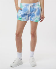J. America Women's Fleece Shorts 8856