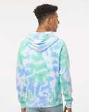 Tie-Dyed Fleece Hooded Sweatshirt