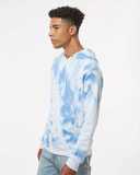 Tie-Dyed Fleece Hooded Sweatshirt