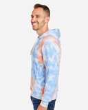 Tie-Dyed Fleece Hooded Sweatshirt