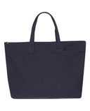 Tote with Top Zippered Closure