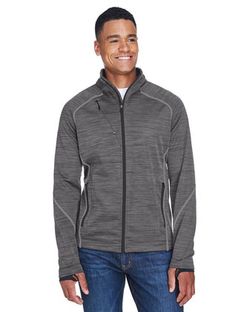 North End Flux Mélange Bonded Fleece Jacket 88697 North End Flux Mélange Bonded Fleece Jacket 88697