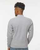 J. America Triblend Quarter-Zip Sweatshirt 8869J