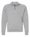 J. America Triblend Quarter-Zip Sweatshirt 8869J