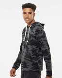 Triblend Fleece Hooded Sweatshirt