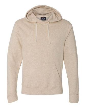J. America Triblend Fleece Hooded Sweatshirt 8871J