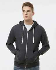 Triblend Full-Zip Hooded Sweatshirt