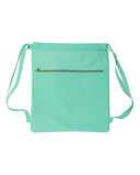 Pigment-Dyed Canvas Drawstring Bag