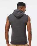 Triblend Sleeveless Hooded Sweatshirt