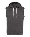 Triblend Sleeveless Hooded Sweatshirt