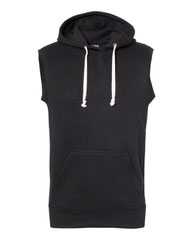 Triblend Sleeveless Hooded Sweatshirt