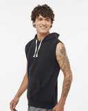Triblend Sleeveless Hooded Sweatshirt