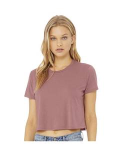 BELLA + CANVAS Women’s Flowy Crop Tee 8882B BELLA + CANVAS Women’s Flowy Crop Tee 8882B