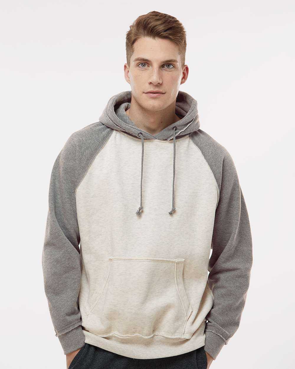 Vintage Heather Hooded Sweatshirt