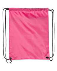 Zippered Drawstring Backpack