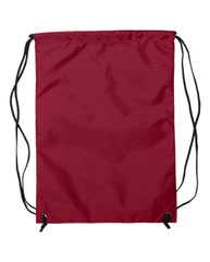 Zippered Drawstring Backpack