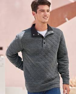 Quilted Snap Pullover Quilted Snap Pullover