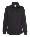 Women’s Quilted Snap Pullover