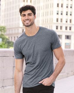 JERZEES Snow Heather Jersey T-Shirt 88MR JERZEES Snow Heather Jersey T-Shirt 88MR