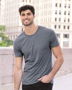 JERZEES Snow Heather Jersey T-Shirt 88MR JERZEES Snow Heather Jersey T-Shirt 88MR