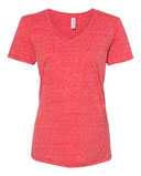 Women's Snow Heather Jersey V-Neck T-Shirt
