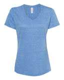 Women's Snow Heather Jersey V-Neck T-Shirt