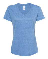 Women's Snow Heather Jersey V-Neck T-Shirt