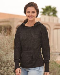 J. America Women's Zen Fleece Hooded Sweatshirt 8912 J. America Women's Zen Fleece Hooded Sweatshirt 8912