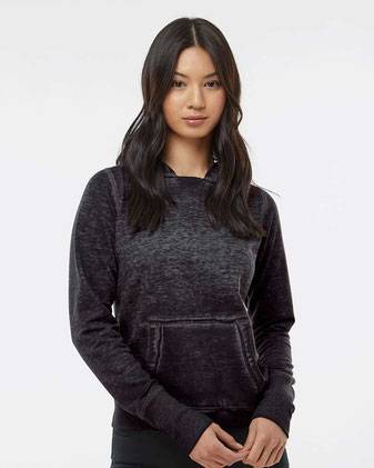 J. America Women's Zen Fleece Hooded Sweatshirt 8912