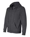 USA-Made Full-Zip Hooded Sweatshirt