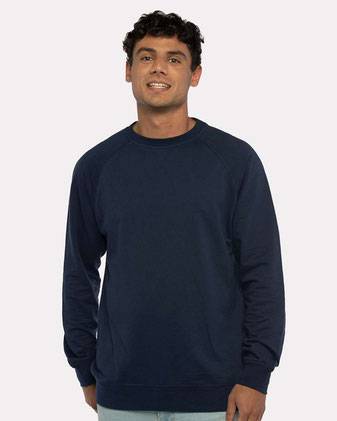 Next Level Laguna Raglan Crewneck Sweatshirt 9000N