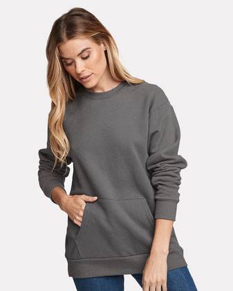 Next Level Unisex Santa Cruz Pocket Sweatshirt 9001N