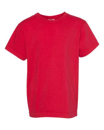 Comfort Colors Garment-Dyed Youth Heavyweight T-Shirt 9018