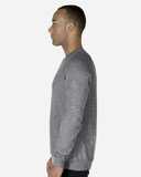 Snow Heather French Terry Crewneck Sweatshirt