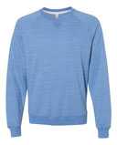 Snow Heather French Terry Crewneck Sweatshirt