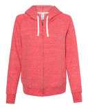 Women's Snow Heather French Terry Full-Zip Hooded Sweatshirt