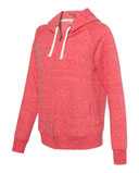 Women's Snow Heather French Terry Full-Zip Hooded Sweatshirt