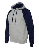 Nublend® Colorblocked Raglan Hooded Sweatshirt