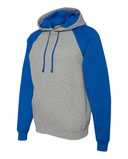 Nublend® Colorblocked Raglan Hooded Sweatshirt