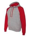 Nublend® Colorblocked Raglan Hooded Sweatshirt