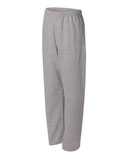 JERZEES NuBlend® Open Bottom Sweatpants with Pockets 974MPR