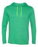 Heather Green/ Neon Yellow