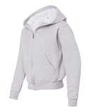 NuBlend® Youth Full-Zip Hooded Sweatshirt