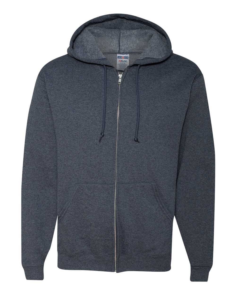 JERZEES NuBlend® Full-Zip Hooded Sweatshirt 993MR