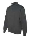 Nublend® Cadet Collar Quarter-Zip Sweatshirt