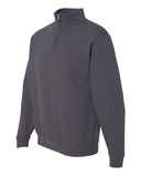 Nublend® Cadet Collar Quarter-Zip Sweatshirt