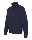 Nublend® Cadet Collar Quarter-Zip Sweatshirt