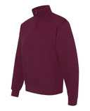 Nublend® Cadet Collar Quarter-Zip Sweatshirt